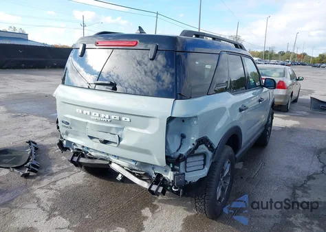 2024 Ford Bronco Sport Badlands from USA, damaged, VIN 3FMCR9D98RRF12498